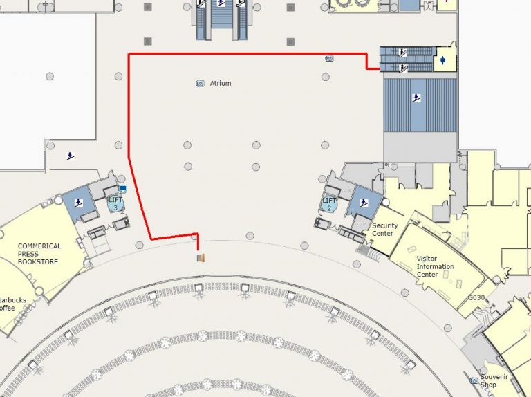 1/F Academic Concourse (venue for Best Student Paper Sessions and lift / stairs to Parallel Sessions)